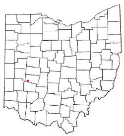 Location of Holiday Valley, Ohio