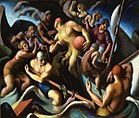 Thomas Hart Benton, People of Chilmark, 1920, Hirshhorn Museum and Sculpture Garden, Washington, D.C.