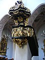 Pulpit in the Parish Church of St. Maria in Seitenstetten