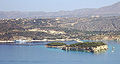 Image 60The islet of Leon, on the left, next to the larger islet of Souda, within Souda bay (from List of islands of Greece)