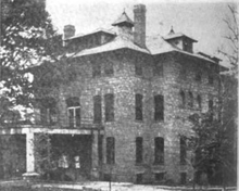 A picture of the St. Agnes Hospital building in 1923