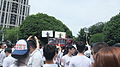 7月20日上午的抗议活动。