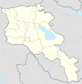 兹瓦尔特诺茨主教座堂在亚美尼亚的位置