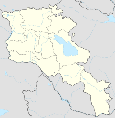 2016–17 Armenian First League is located in Armenia