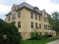 Badin Hall on South Quad