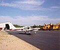 Cessna 310 and Canadair CL-215