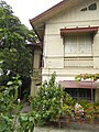 A view from the fence, the left side of the house