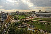 View of Donetsk, capital and most populous city in the oblast