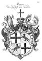 Coat of arms from ""Der durchlauchtigen Welt vollständiges Wappenbuch"