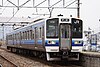 A 213 series EMU on an Akō Line local service at Osafune Station in 2006