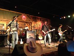 John David Kent performs at Big Texas Dance Hall on Friday, May 3, 2013, in Spring, TX.