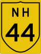 National Highway 44 shield}}