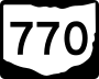 State Route 770 marker