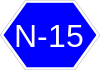 National Highway 15 shield}}