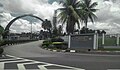 Main entrance of RMAF Kuantan air base.