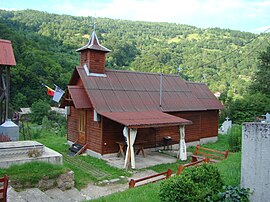 Wooden church in Valea Ierii