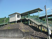 震灾前的车站（2007年6月）