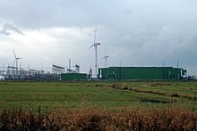 The land converter station for HelWin1, HelWin2 and SylWin1 at Büttel