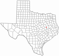 Location of Marquez, Texas