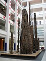 Fossils from the petrified forest of Chemnitz in which Arthrophitys .sp is common. Located in Chemnitz occurrence on display in the courtyard of DASTietz and Museum of Natural History Chemnitz