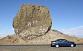 A glacial erratic called Yeager Rock, Waterville Plateau, Washington, USA