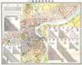 1936年的上海有轨电车地图