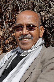 Farah in 2010 before a lecture at Simon Fraser University.