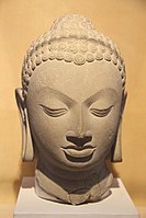 Buddha head, Sarnath, 5th century