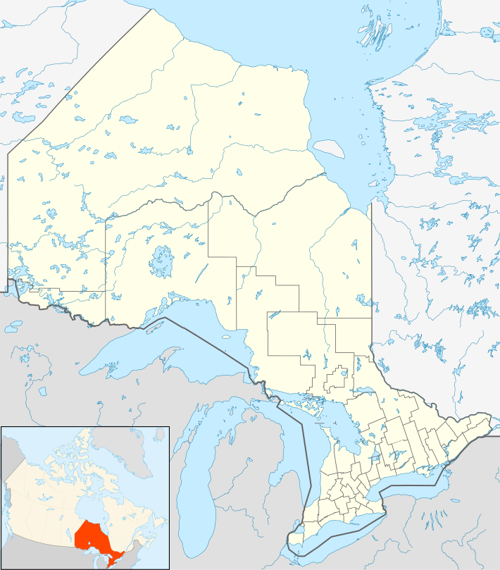 1992–93 OHL season is located in Ontario