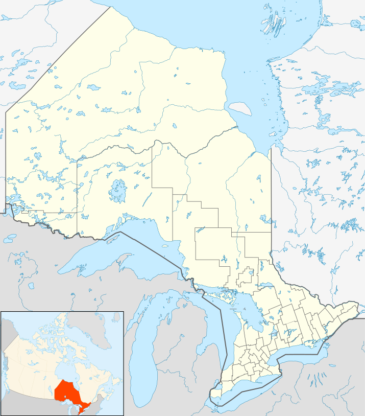 1994–95 OHL season is located in Ontario