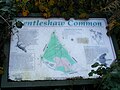 Gentleshaw Common information board