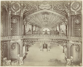 Interior of the Palace of Fine Arts by Jean-Camille Formigé