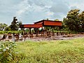 An excavated temple west of Gandai town, likely built between 10th to 12th-century