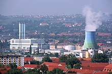Gas power station Nossener Brücke in Dresden