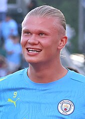 Erling Haaland in 2024