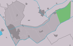 Location in the Heerenveen municipality