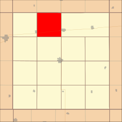 Location in Fillmore County