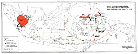 印尼海军活动图