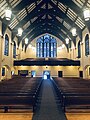The sanctuary and choir loft