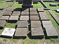 Block headstones of Freemasons, Oahu Cemetery, Honolulu