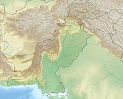 阿塔巴德湖在巴基斯坦的位置