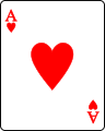 Ace of hearts