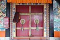 Doors in Rumtek Monastery