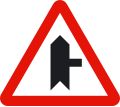 P-1a Intersection with priority on the road on the right