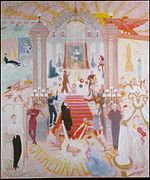 1942 oil painting by by Florine Stettheimer