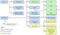 Estimated mass flows of fluorine