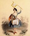 Fanny Cerrito in La Vivandière (1844)