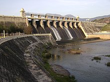 View of Amaravathi dam