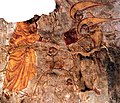 Image 57Baptism of Christ on a medieval Nubian painting from Old Dongola (from History of painting)