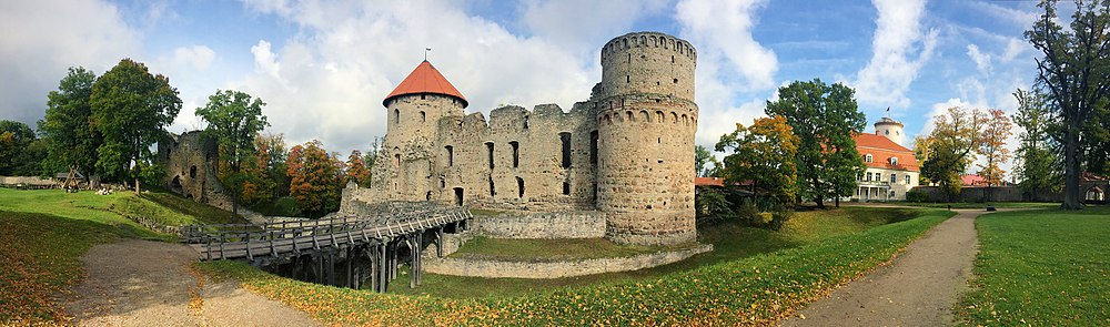 Cēsis Castle was the Marienburg of the Livonian Branch of the Teutonic Order, and its magnificent ruins still testify to its importance.[5]